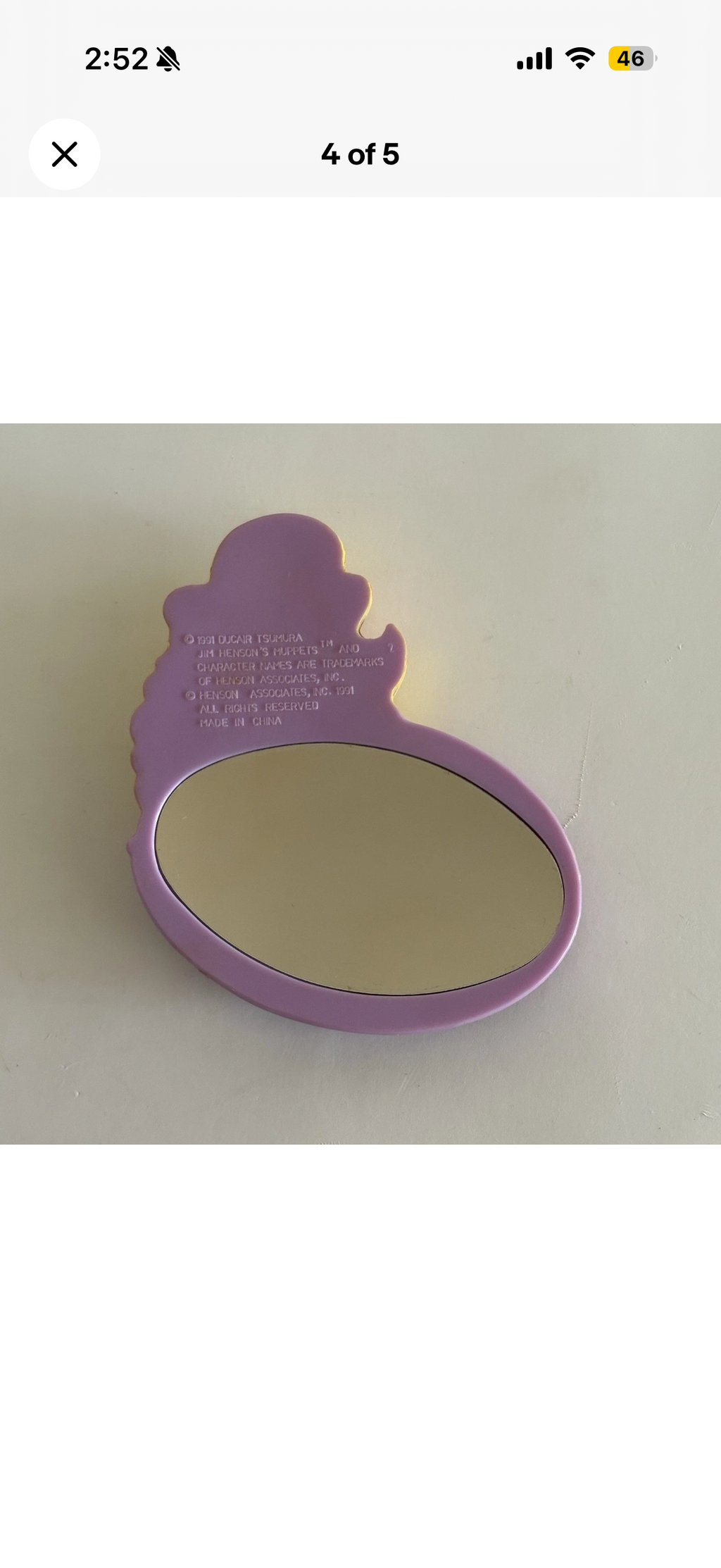 1991 Miss Piggy Mirror