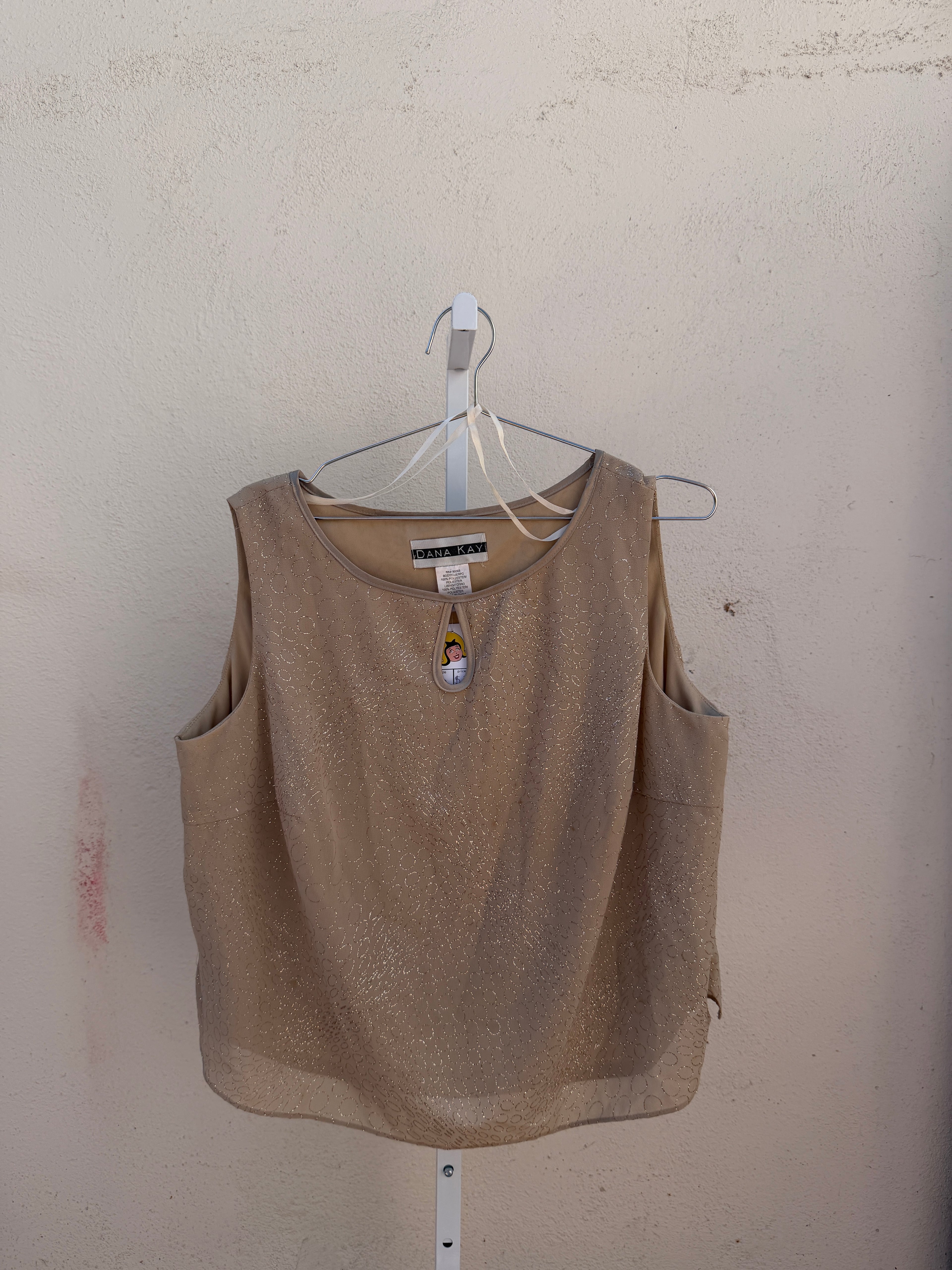 Champagne Sparkles Top