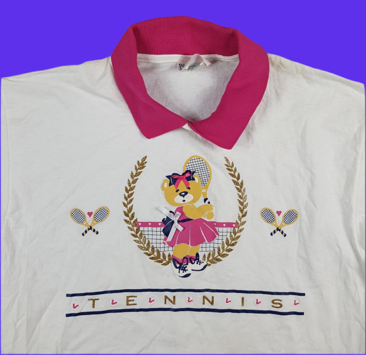 Tennis Teddy Collared Tea