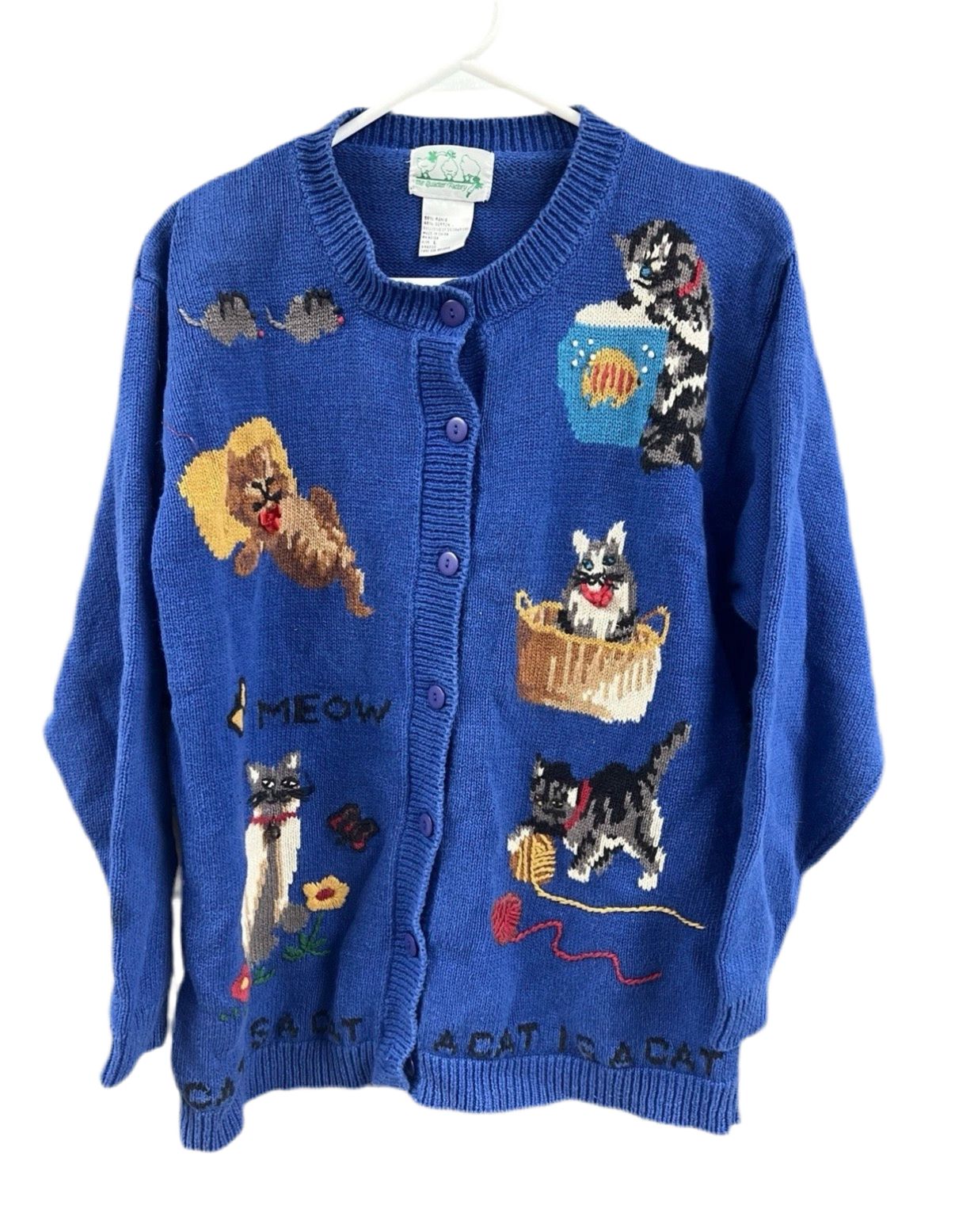 A Cat is a Cat Cardigan