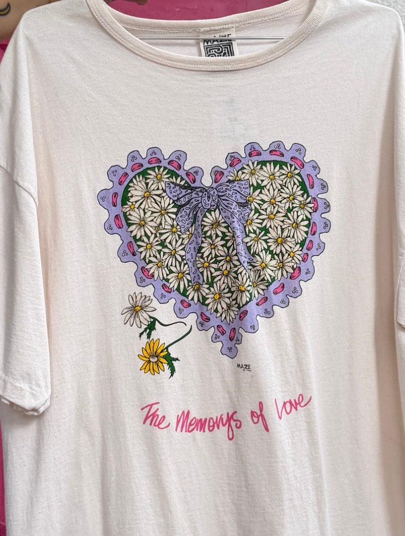 Memories of Love Oversized Tee