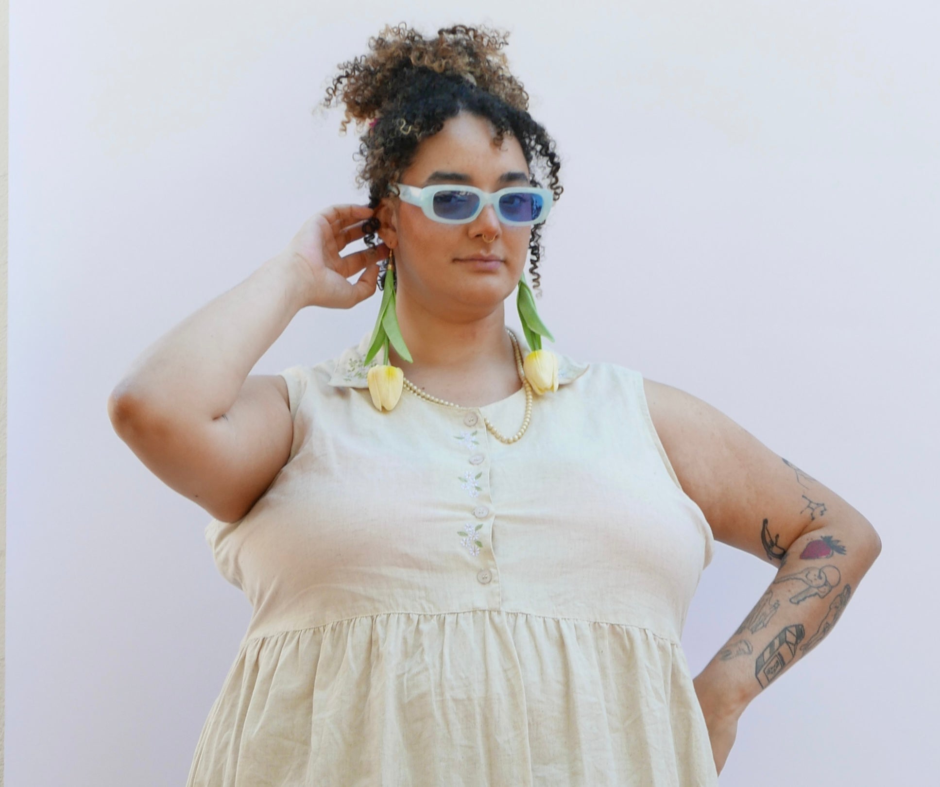 Push th’ Little Daisies Dress