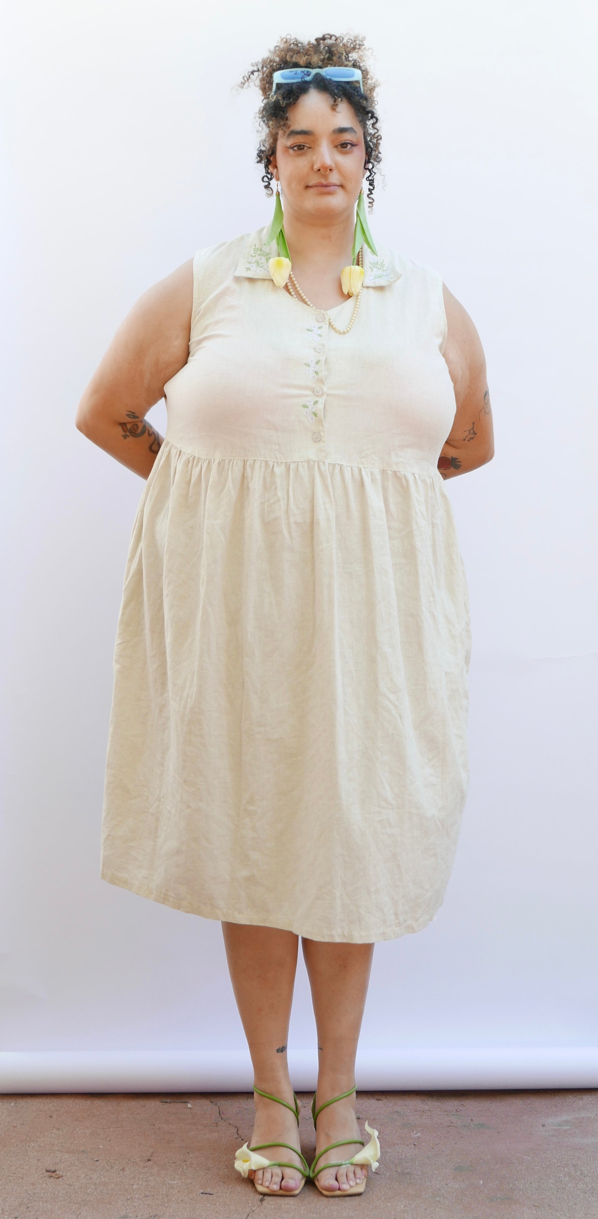 Push th’ Little Daisies Dress