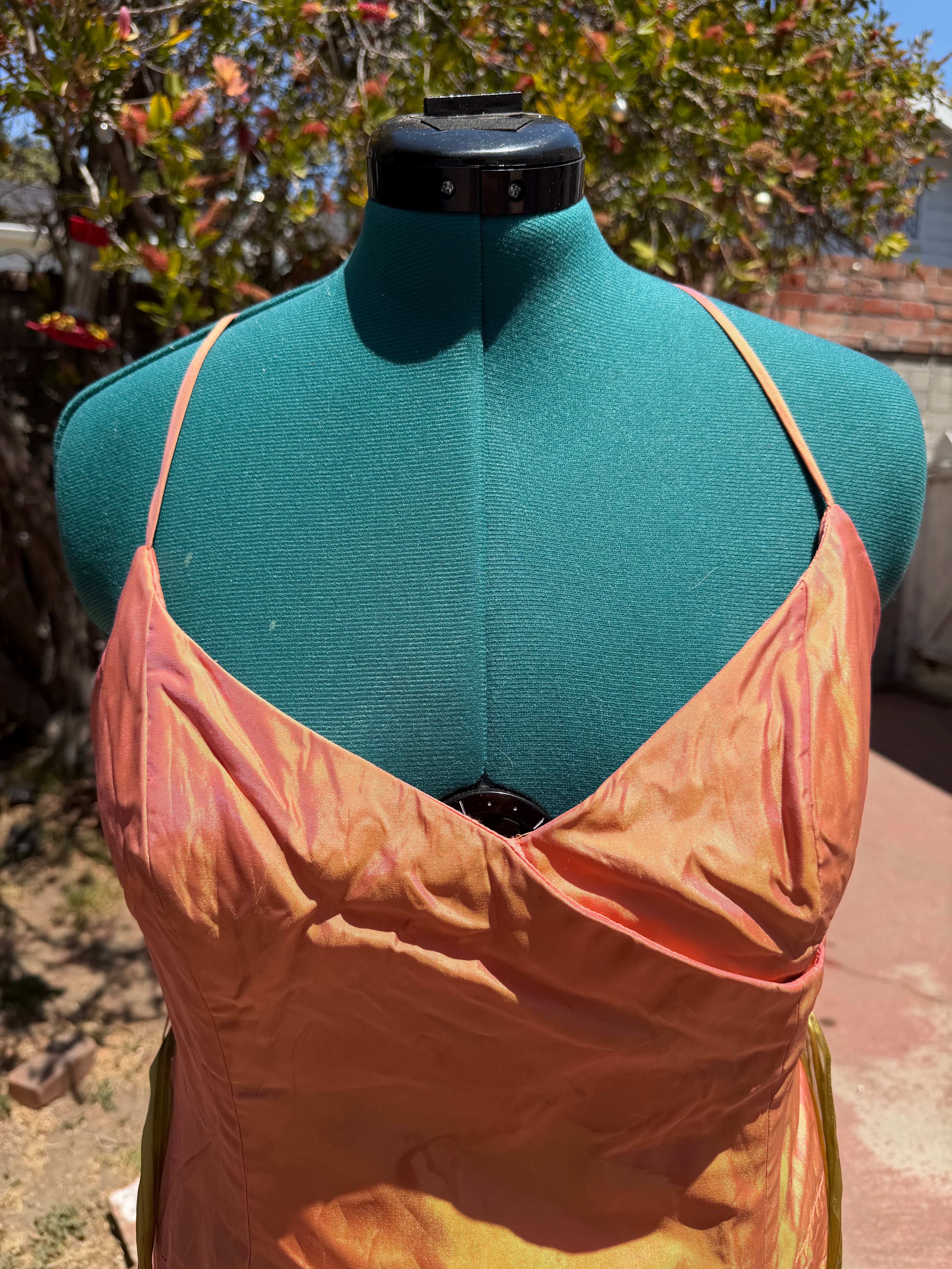 Iridescent Sherbet Gown
