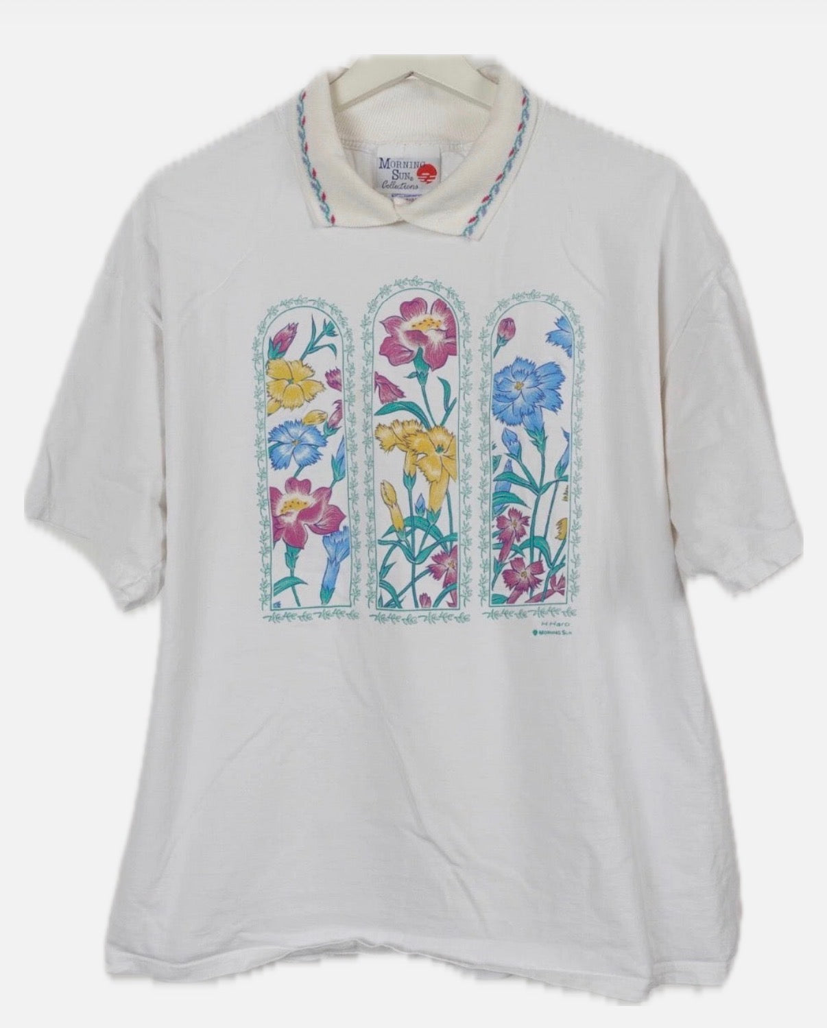 Among The Wildflowers Collared Tee