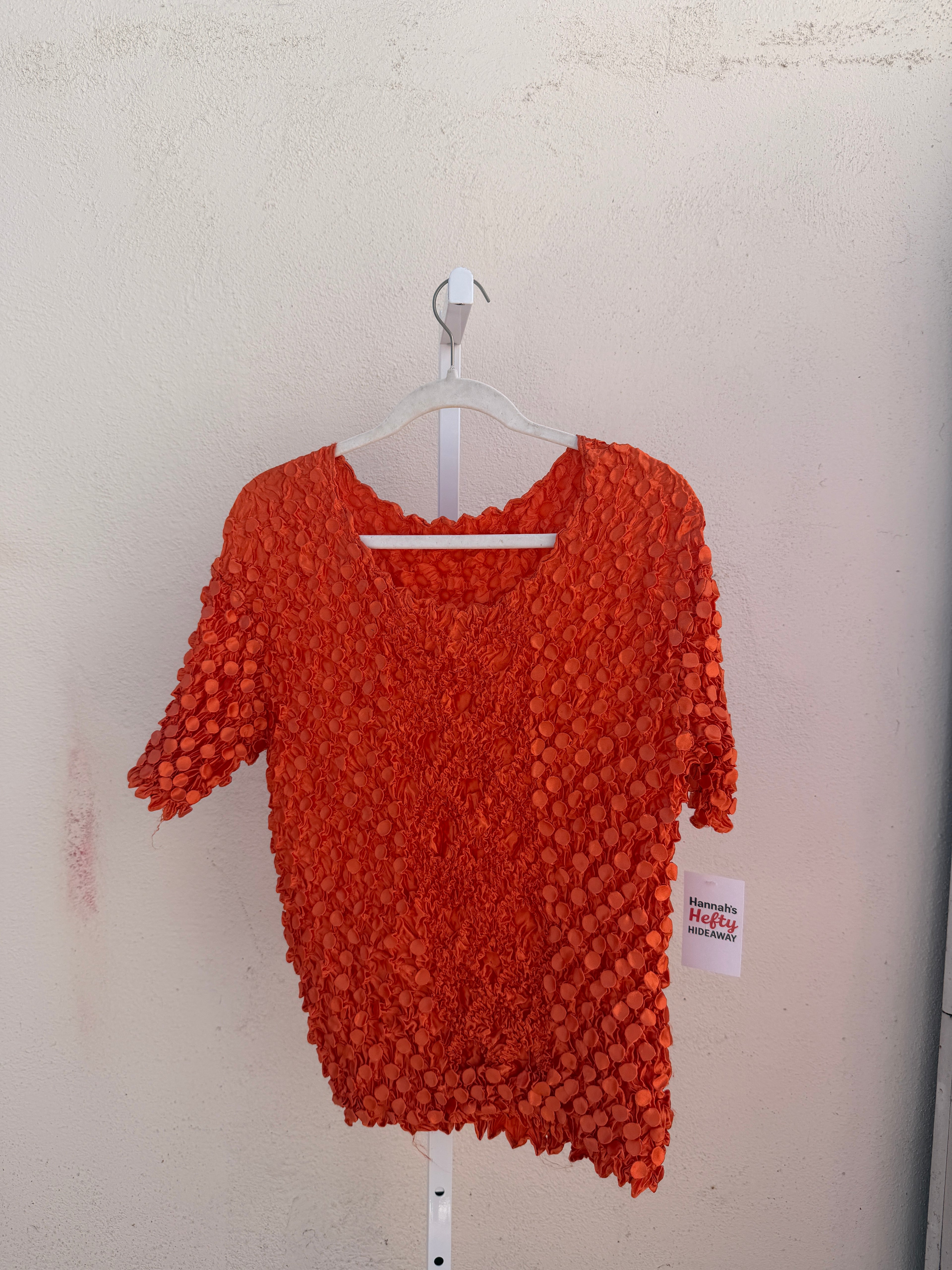 Mandarin Bubble Top