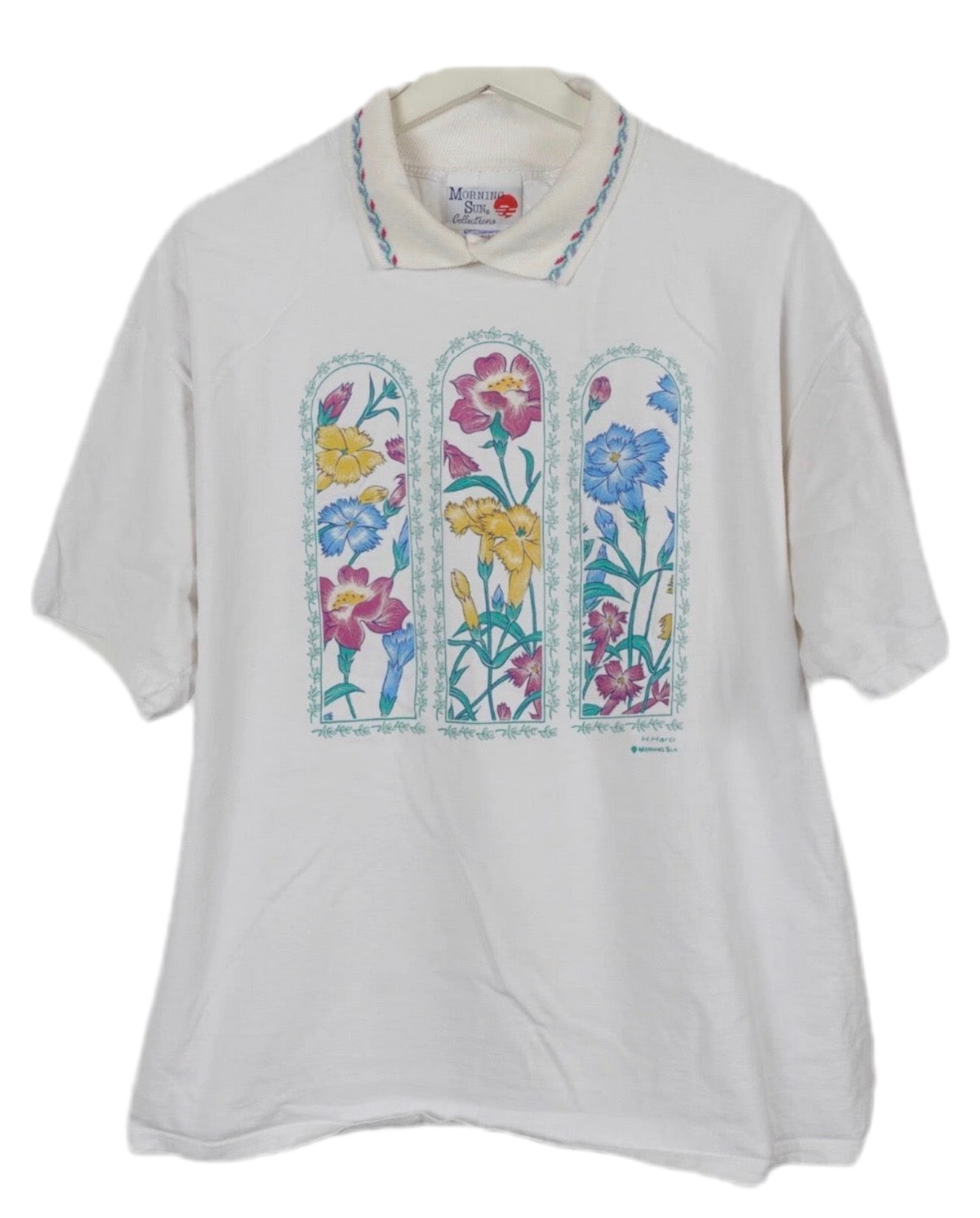 Among The Wildflowers Collared Tee