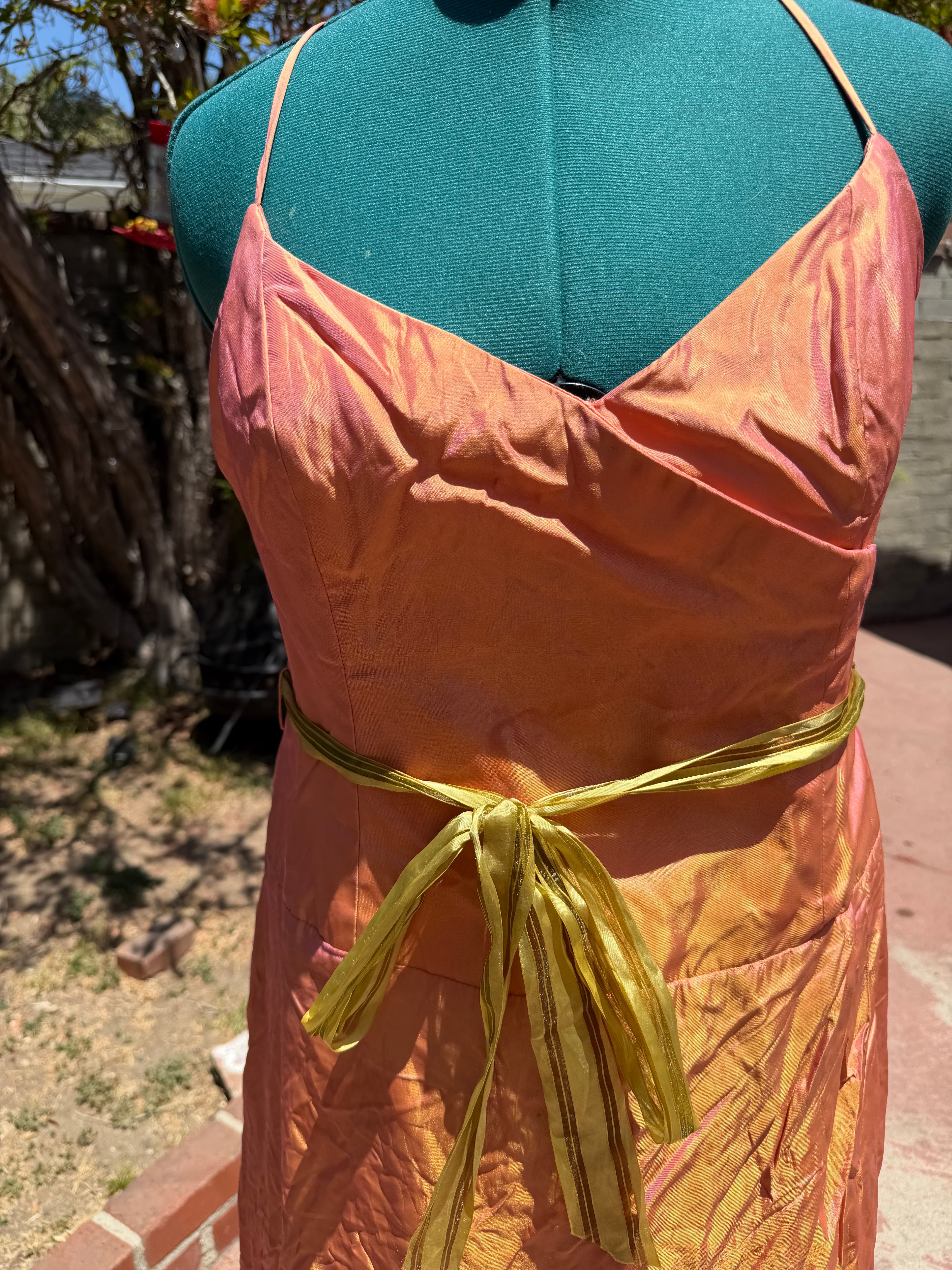 Iridescent Sherbet Gown