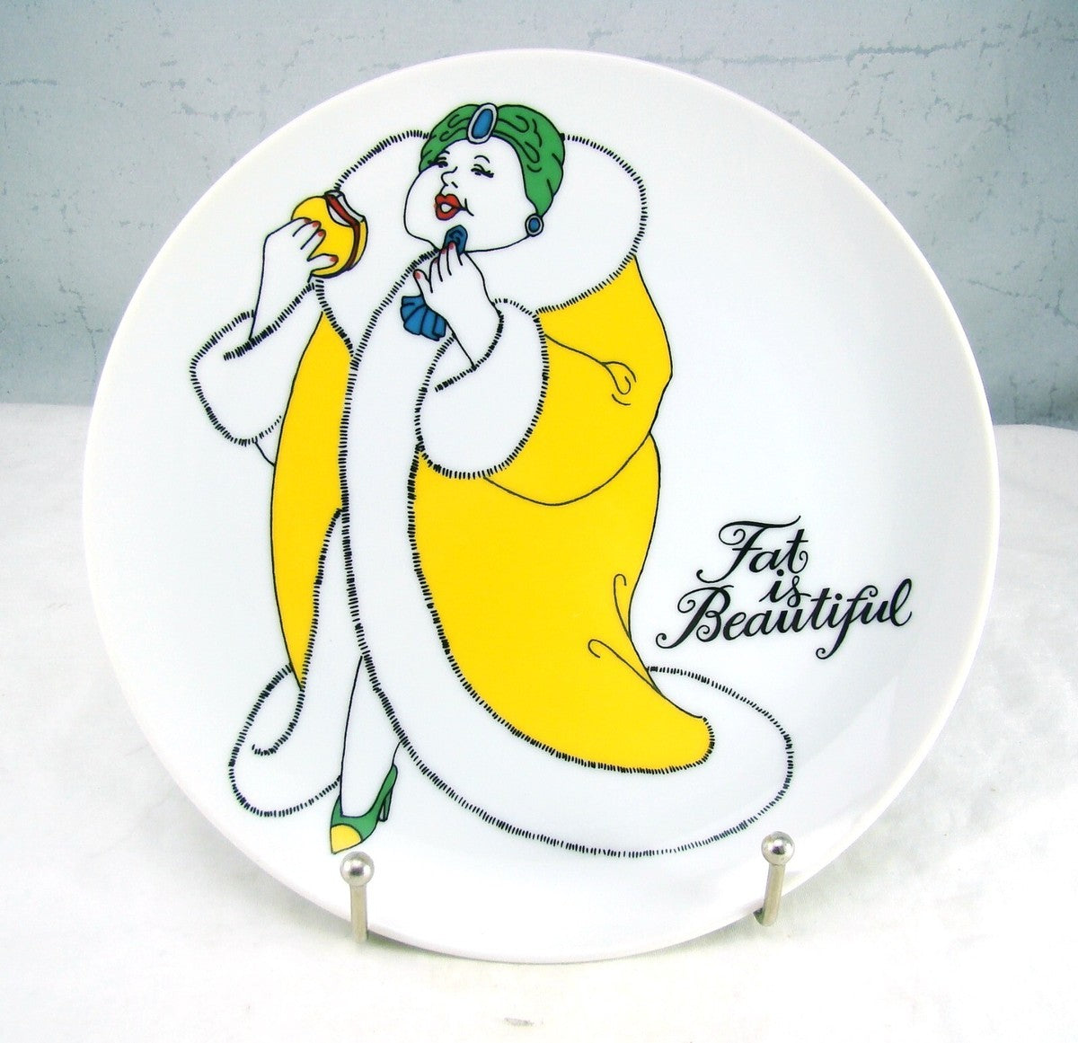 1981 Fat is Beautiful Plate