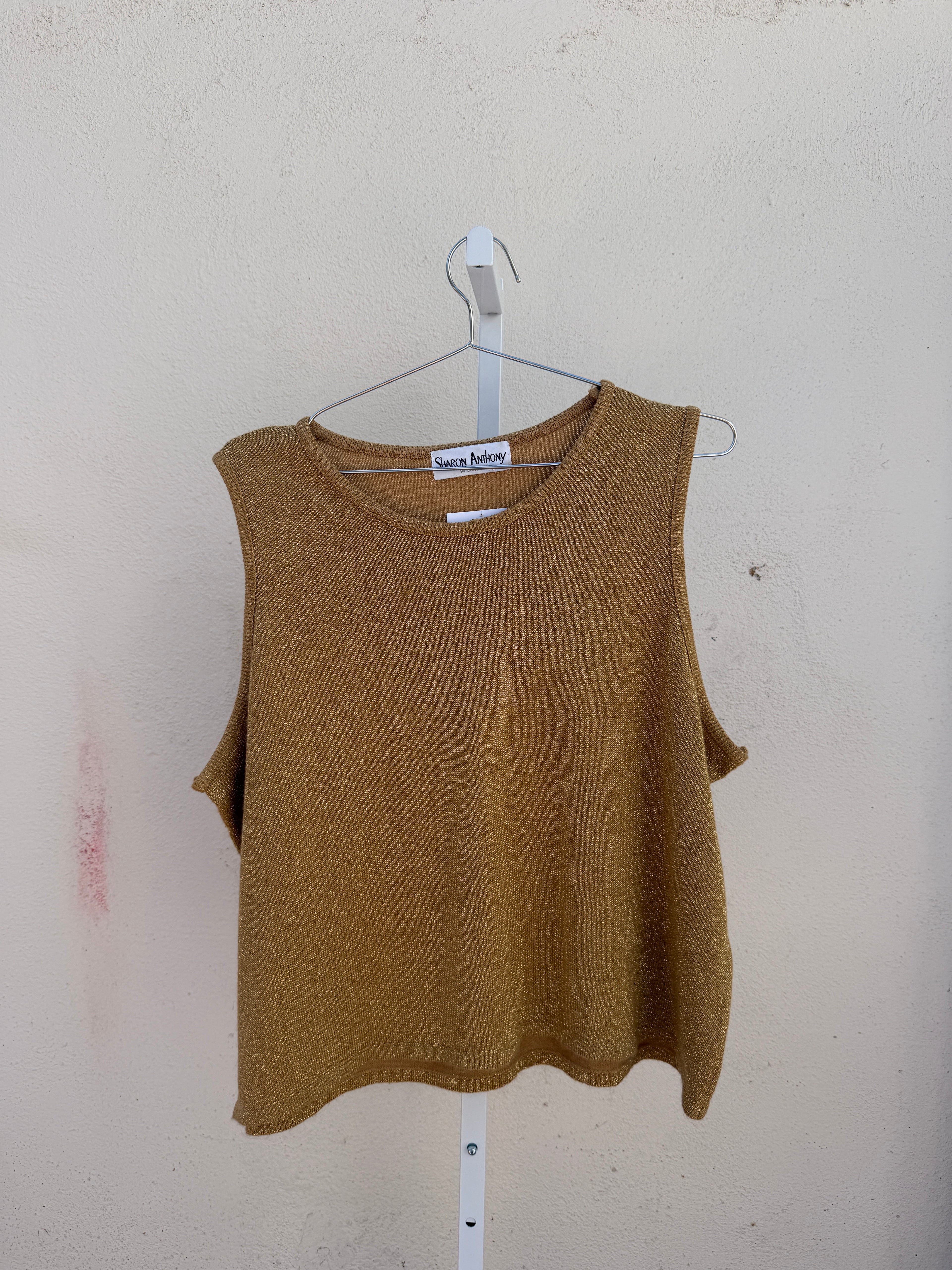 Gold Glam Tank
