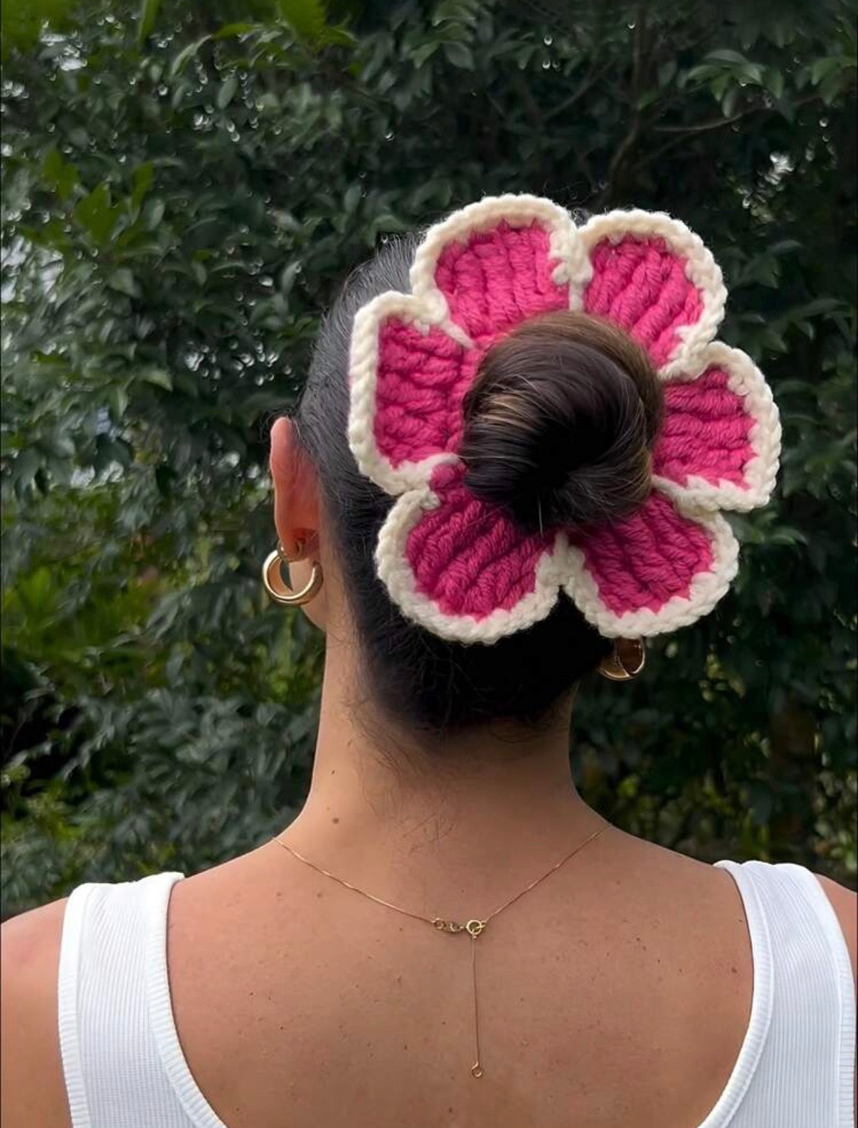 Crocheted Hair Tie