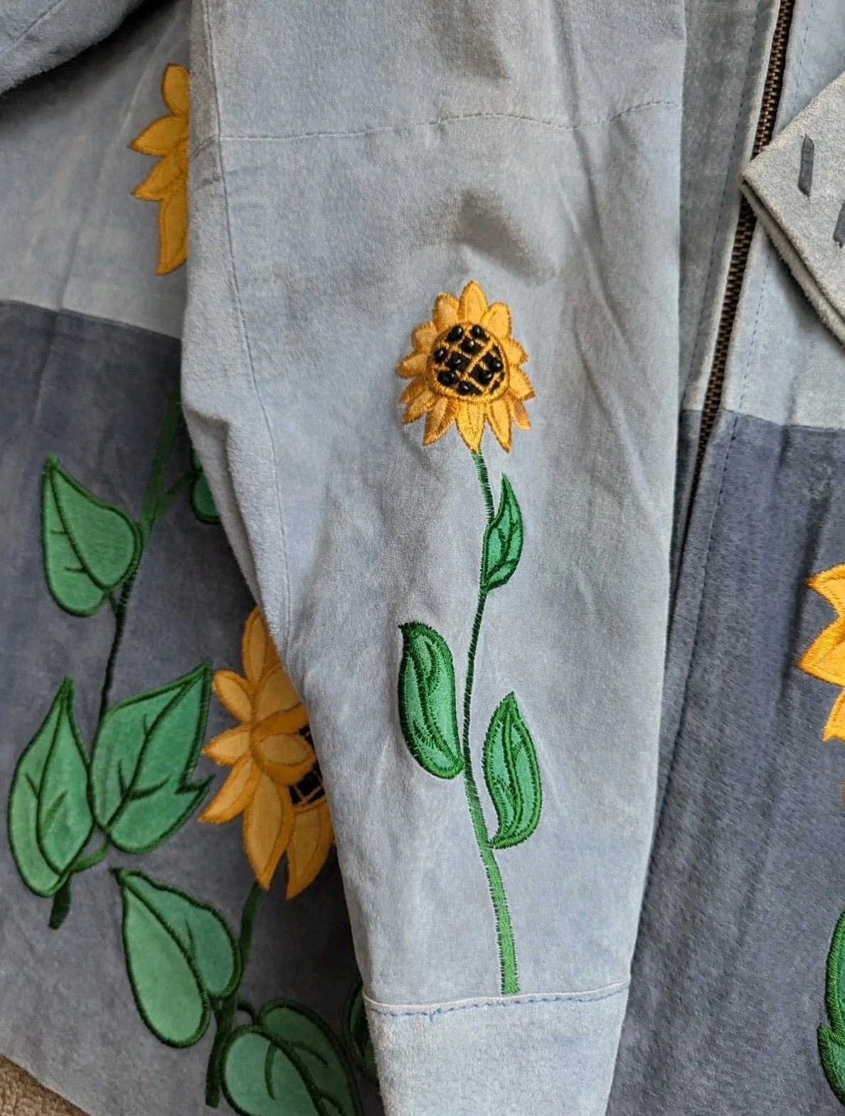 Sunflower Suede Jacket