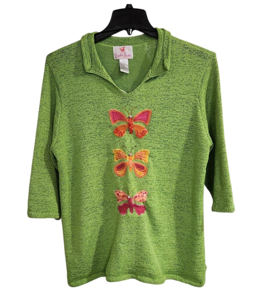 Butterfly Garden Sweater
