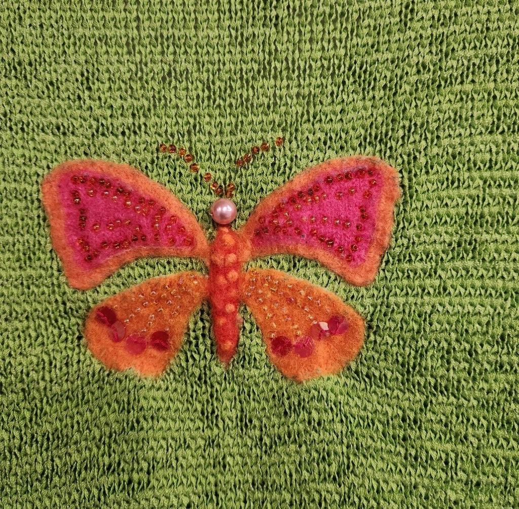 Butterfly Garden Sweater