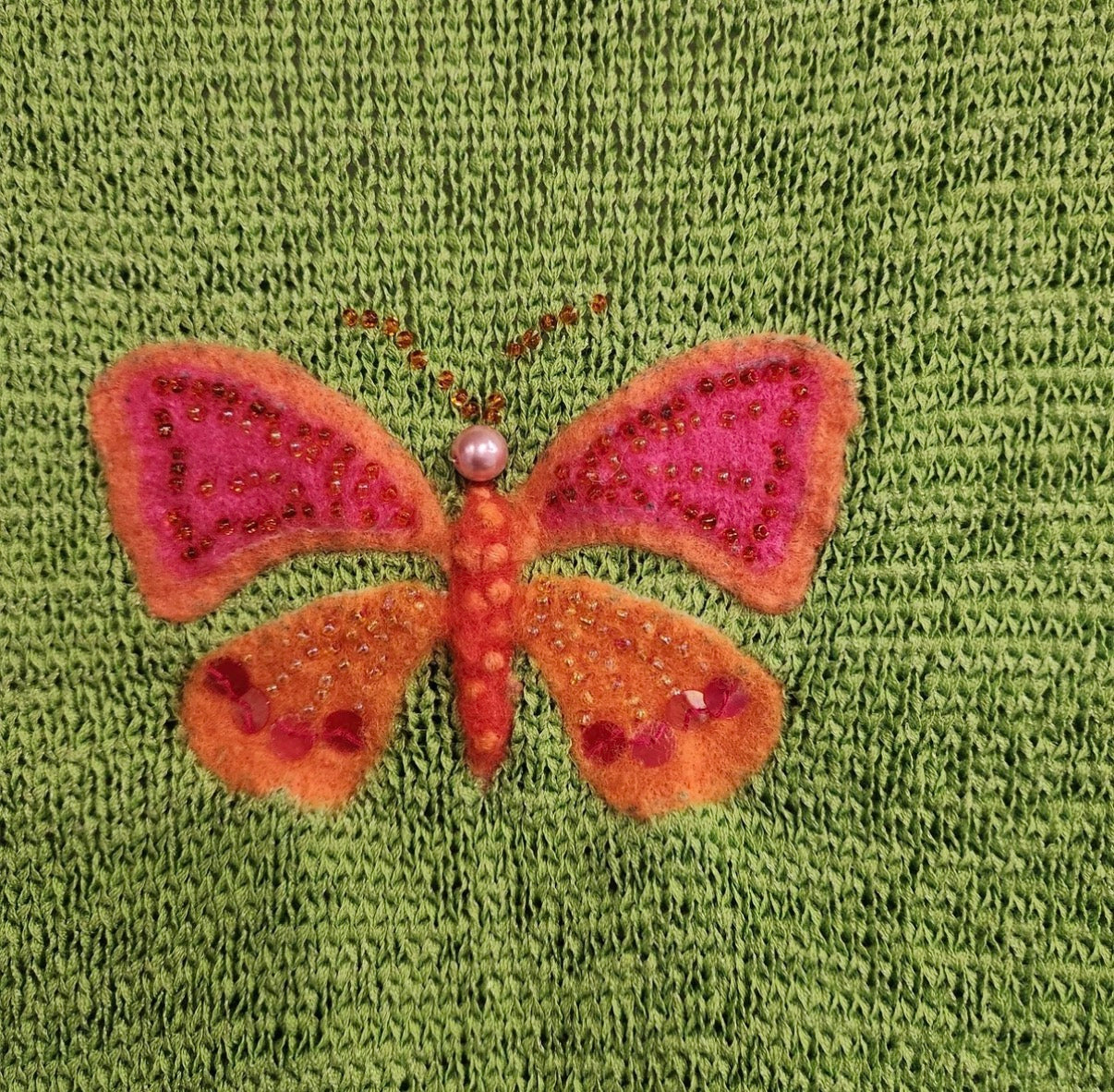 Butterfly Garden Sweater