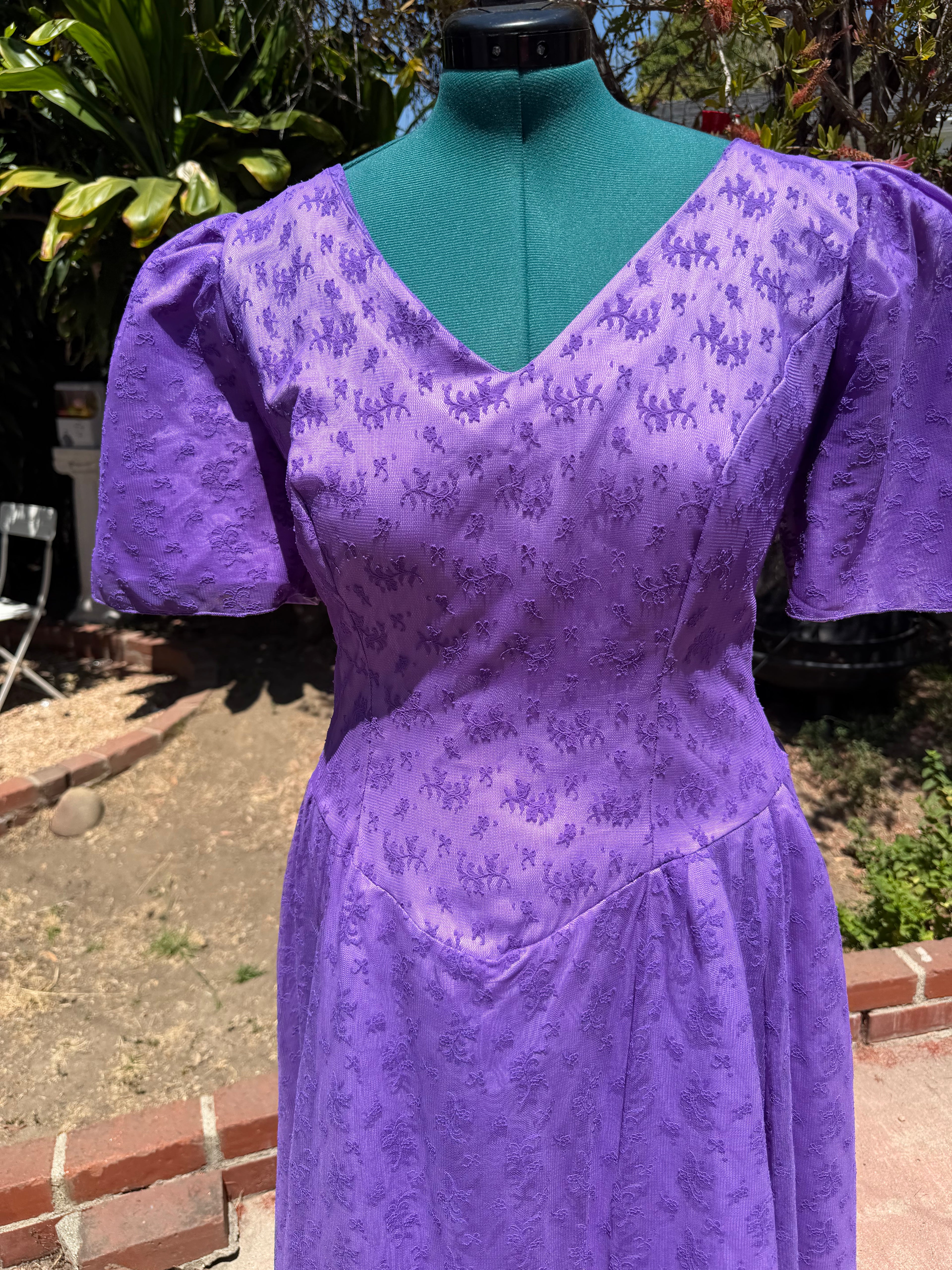 Purple Princess Gown