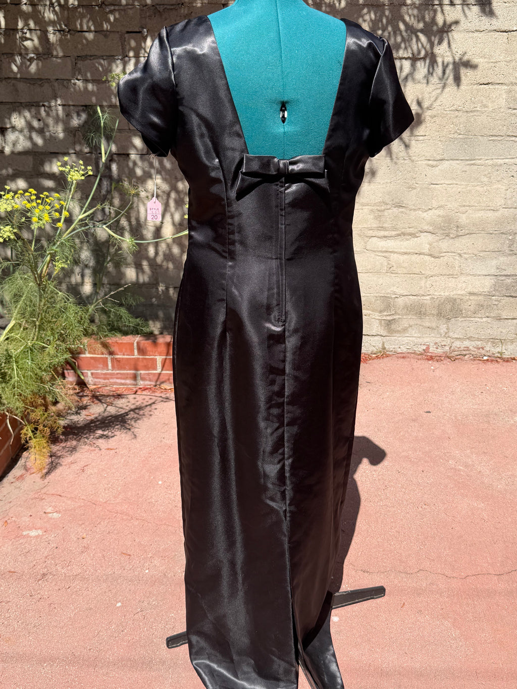 Black Bow Gown
