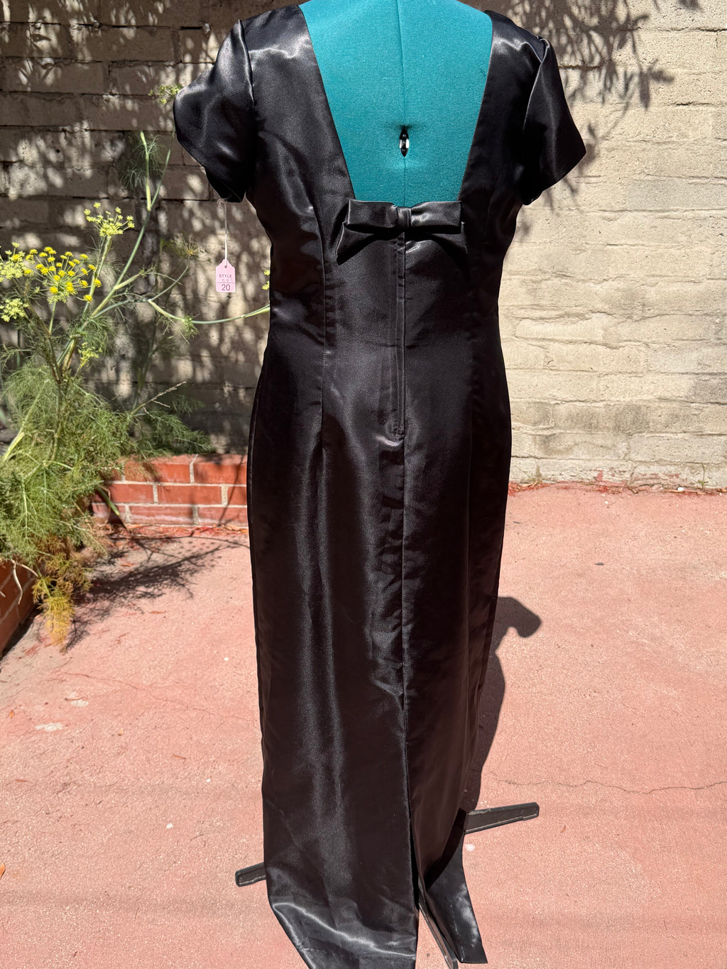 Black Bow Gown