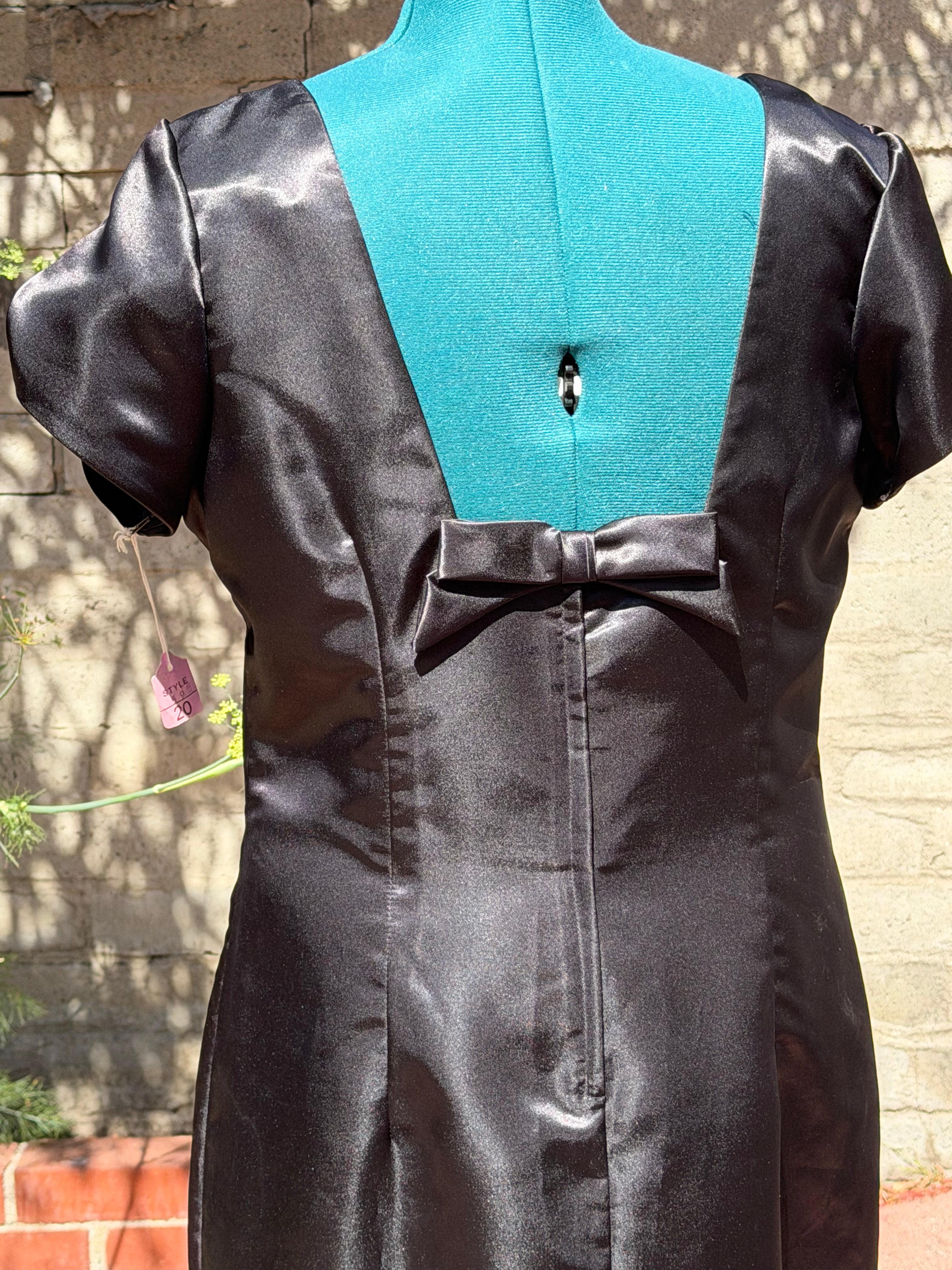 Black Bow Gown
