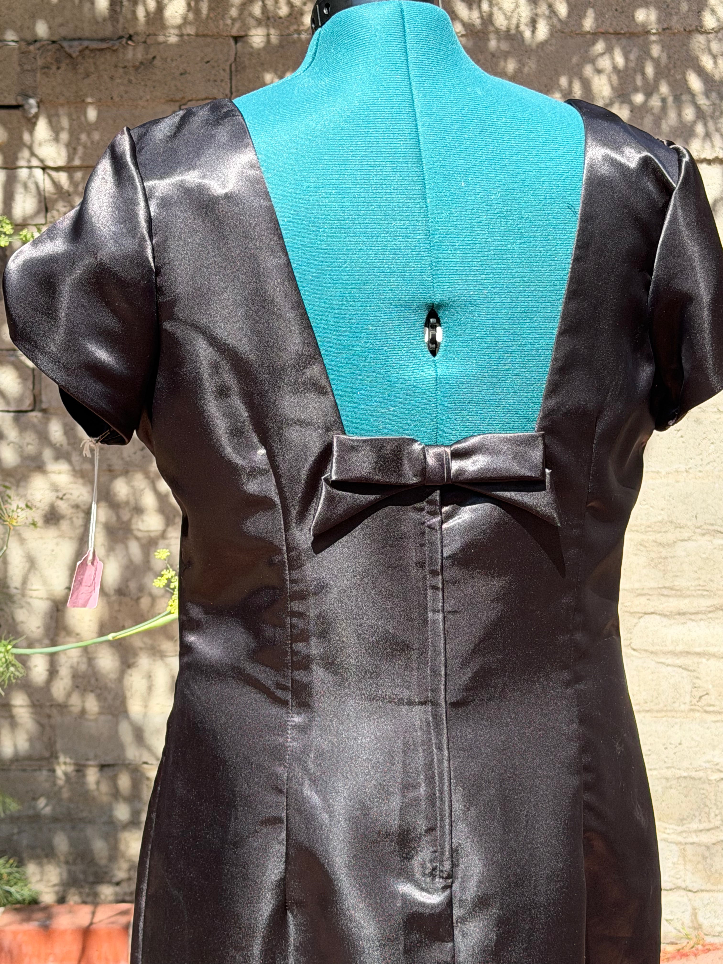 Black Bow Gown