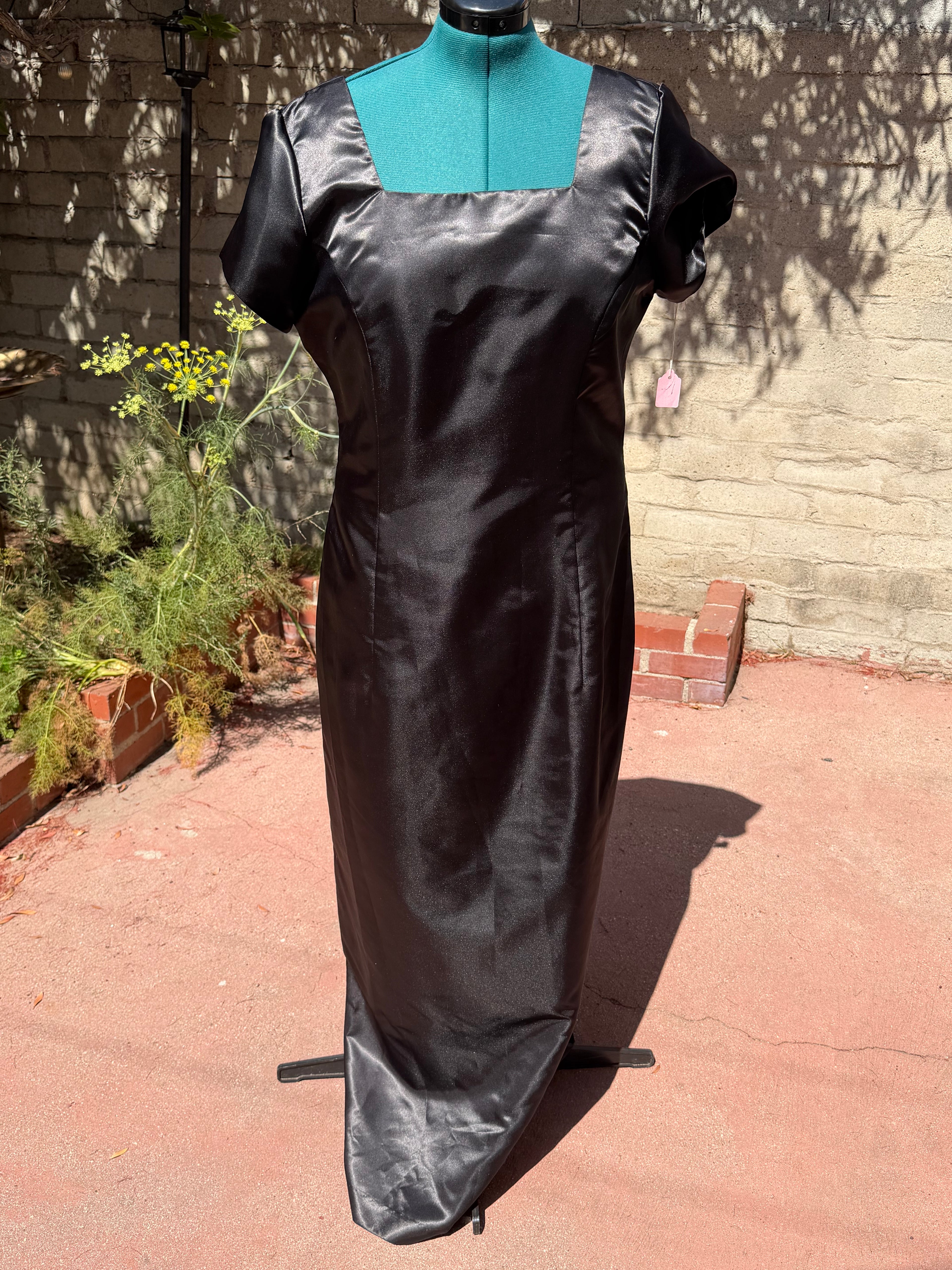 Black Bow Gown