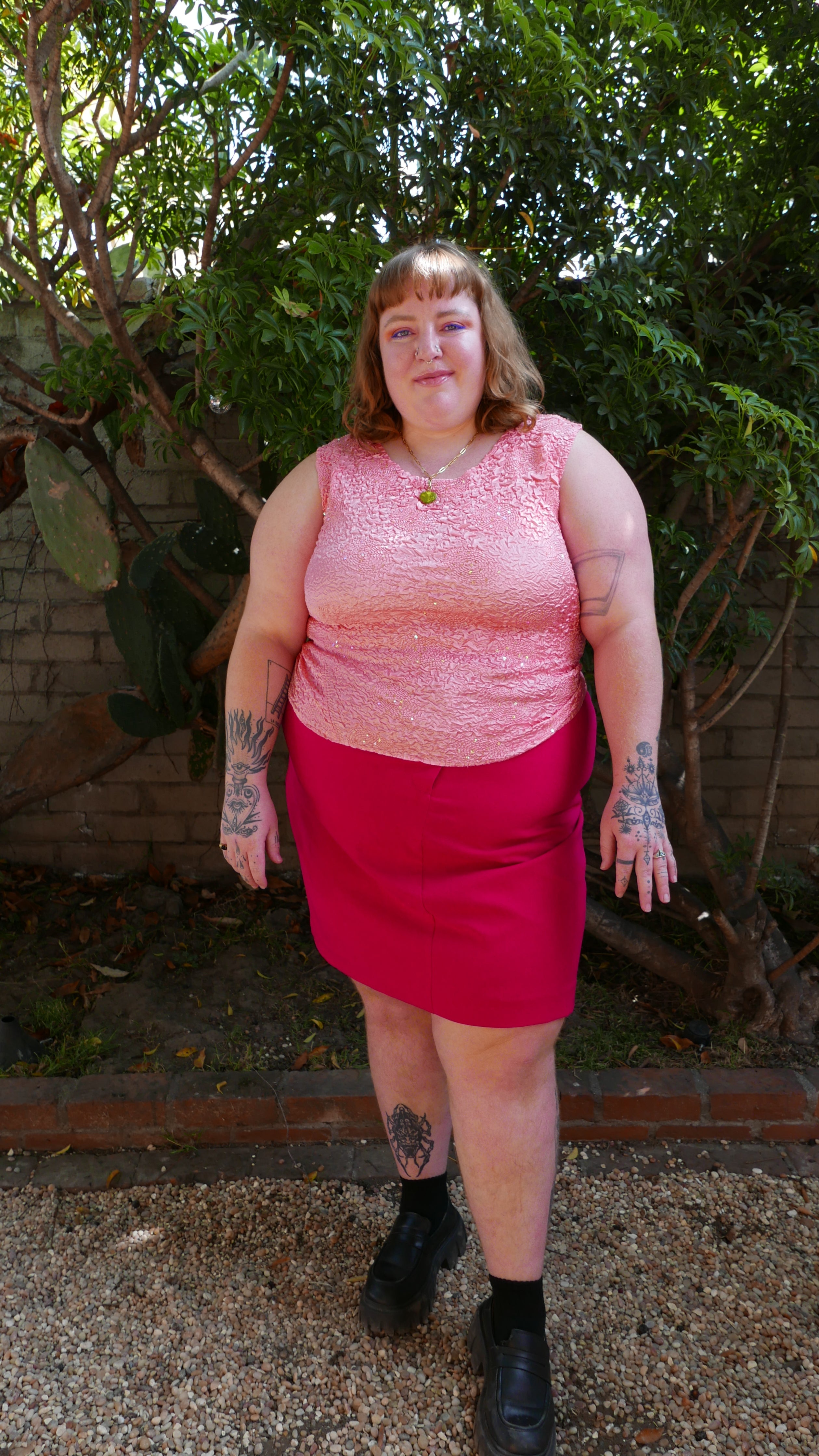 Pretty in Pink Mini Skirt