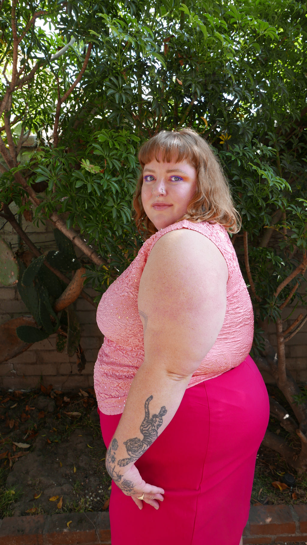 Pretty in Pink Mini Skirt