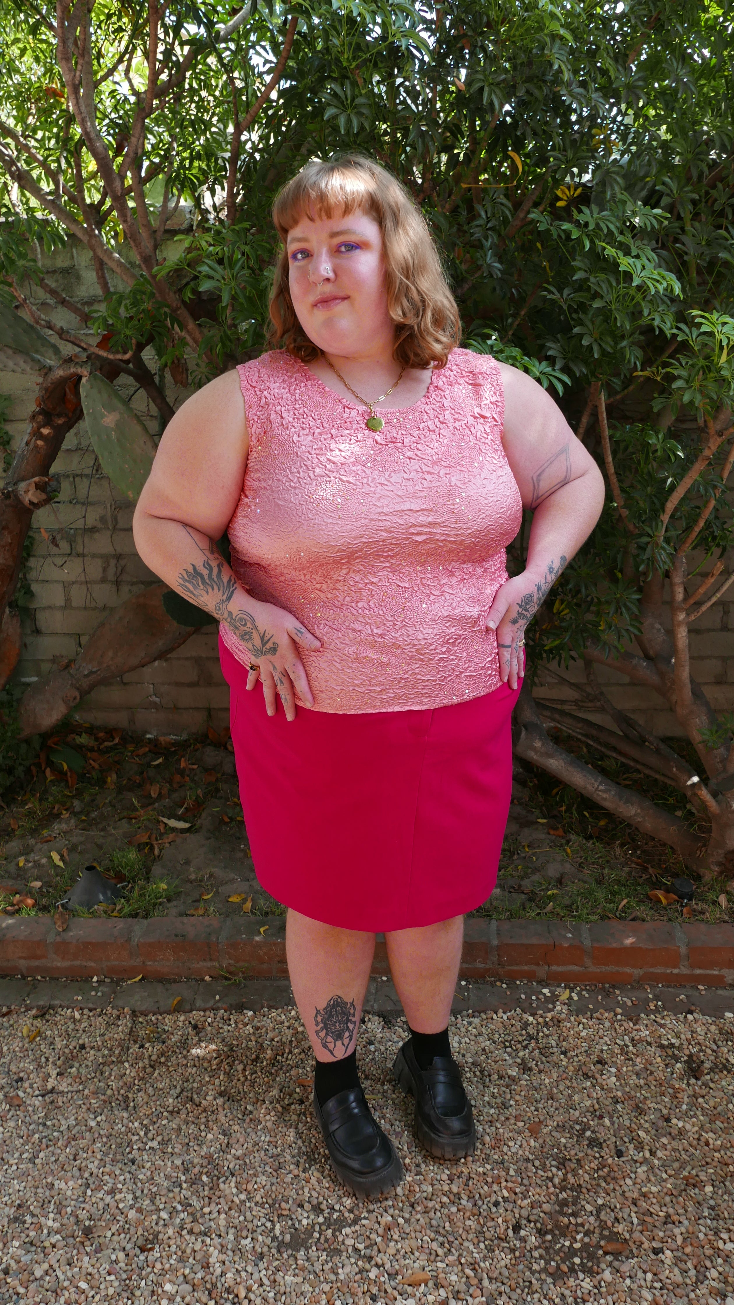 Pretty in Pink Mini Skirt