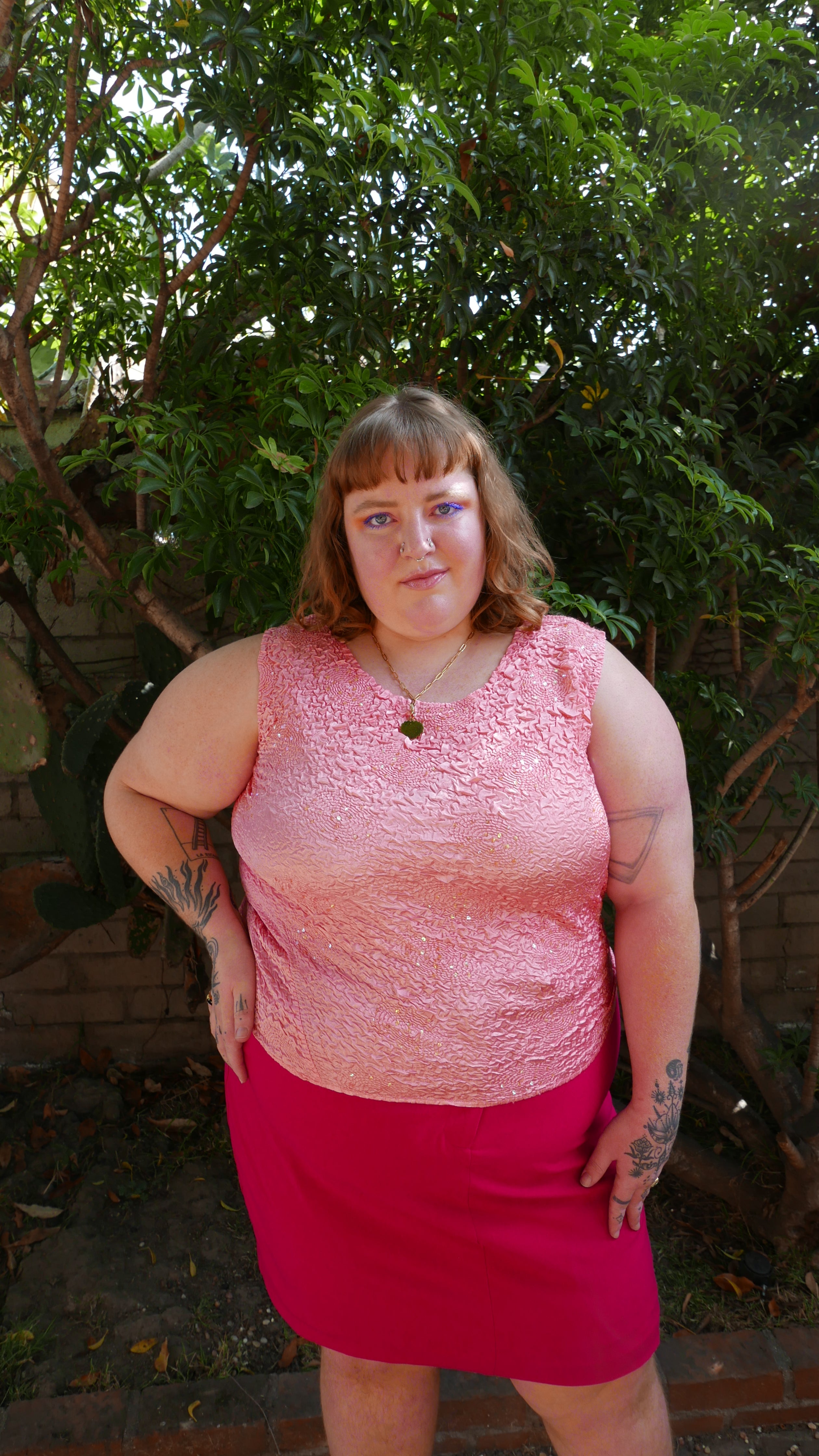 Pretty in Pink Mini Skirt