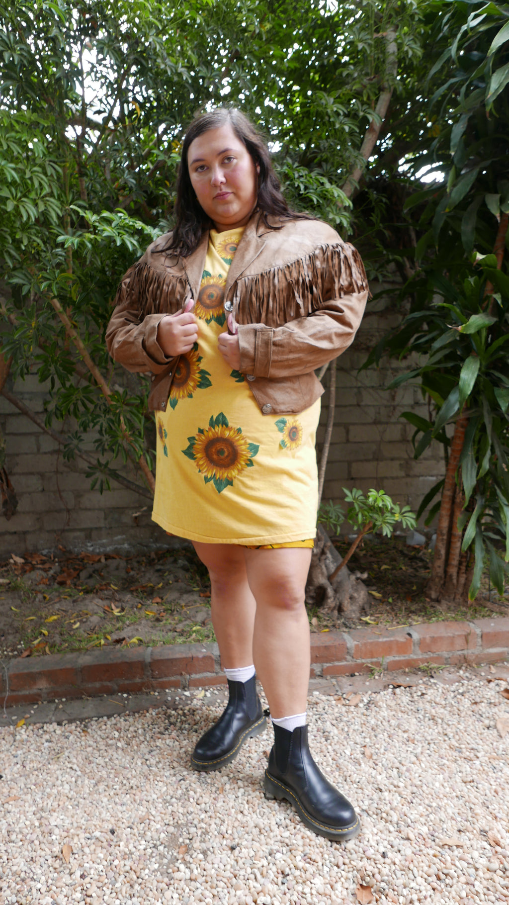 Good Day Sunshine Long Single Stitch Tee