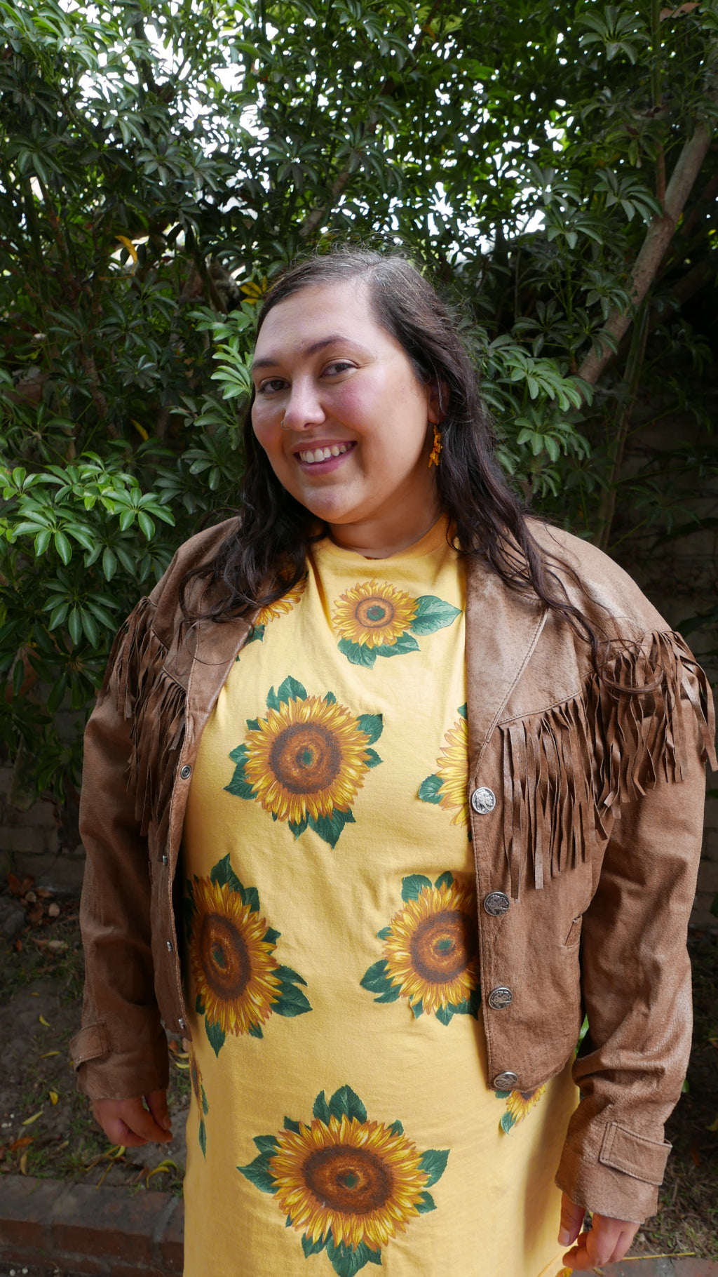 Good Day Sunshine Long Single Stitch Tee